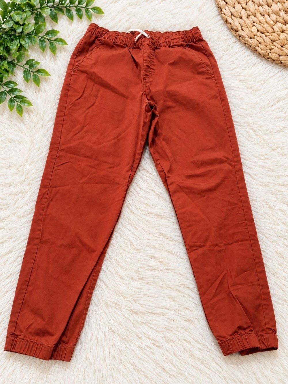 Cat & Jack Rust Red Jogger Pants